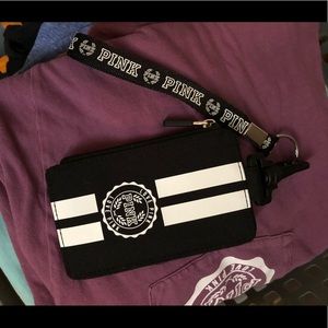 VS pink wristlet